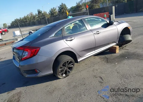 2020 Honda Civic Sport from USA, damaged, VIN 19XFC2E84LE021876